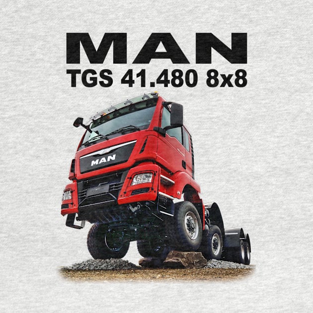 MAN TGS 41.480 8x8 - Trucknology Days by holgermader